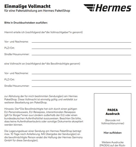 hermes abholvollmacht|hermes vollmacht formular pdf.